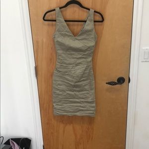 Nicole Miller ruched sheath dress